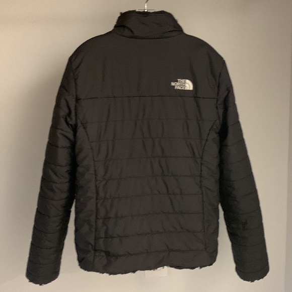 The North Face reversible Mossbud jacket coat Small 7/8 & Medium 10/12 Northface - Picture 3 of 16